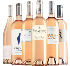 Wijnpakket rosé (6 flessen)